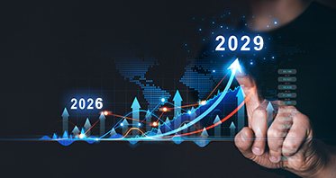 Image of 2026 to 2029 graph