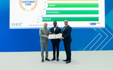 Benin 2024 EMS Customer Care Award winner