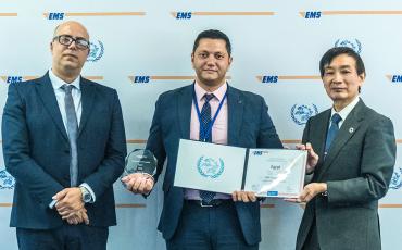 Egypt EMS Customer Care award winner