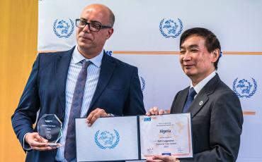 Algeria EMS Customer Care award winner