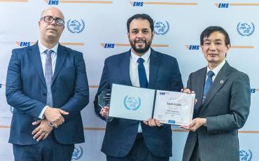 Saudi Arabia EMS Customer Care award winner