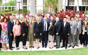 Participants at the EMS symposium for the Americas - Miami, USA