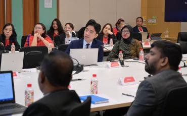 Participants during the meeting