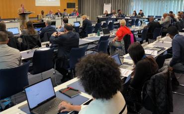 Participants at the EMS Cooperative workshop