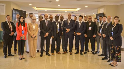 Participants at the EMS training workshop in Algiers