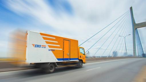 EMS Vietnam delivery lorry